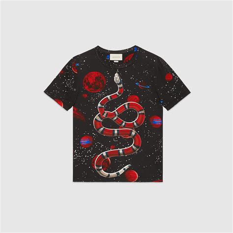 space gucci print|gucci shirt checker.